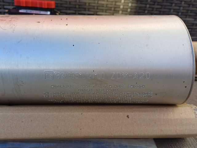 998 Biposto OEM Exhaust Silencers & ECU 1