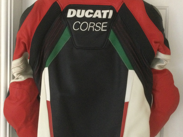 Dainese Ducati Corse C3 leather jacket size EU54 4