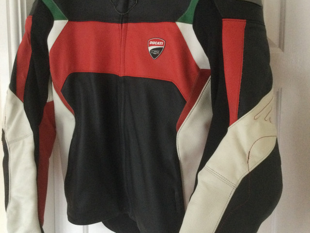 Dainese Ducati Corse C3 leather jacket size EU54 3