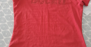 New with tag Ducati Ducatiana 2.0 Red Ladies T-shirt size S