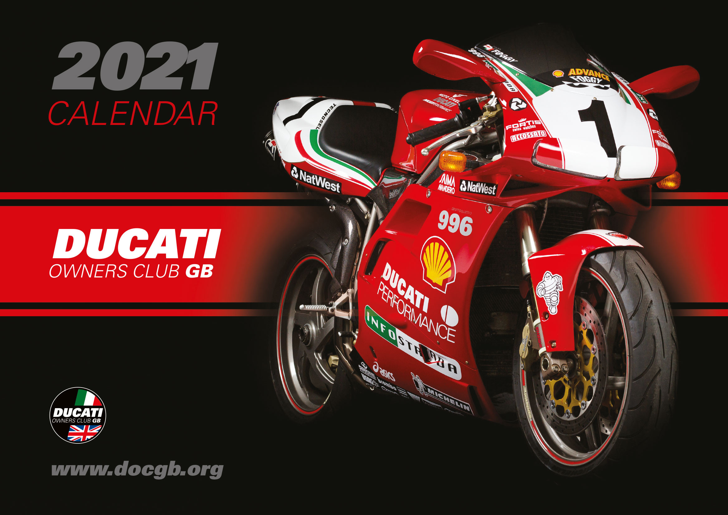 DOC GB Official 2021 Calendar | Ducati Owners Club GB