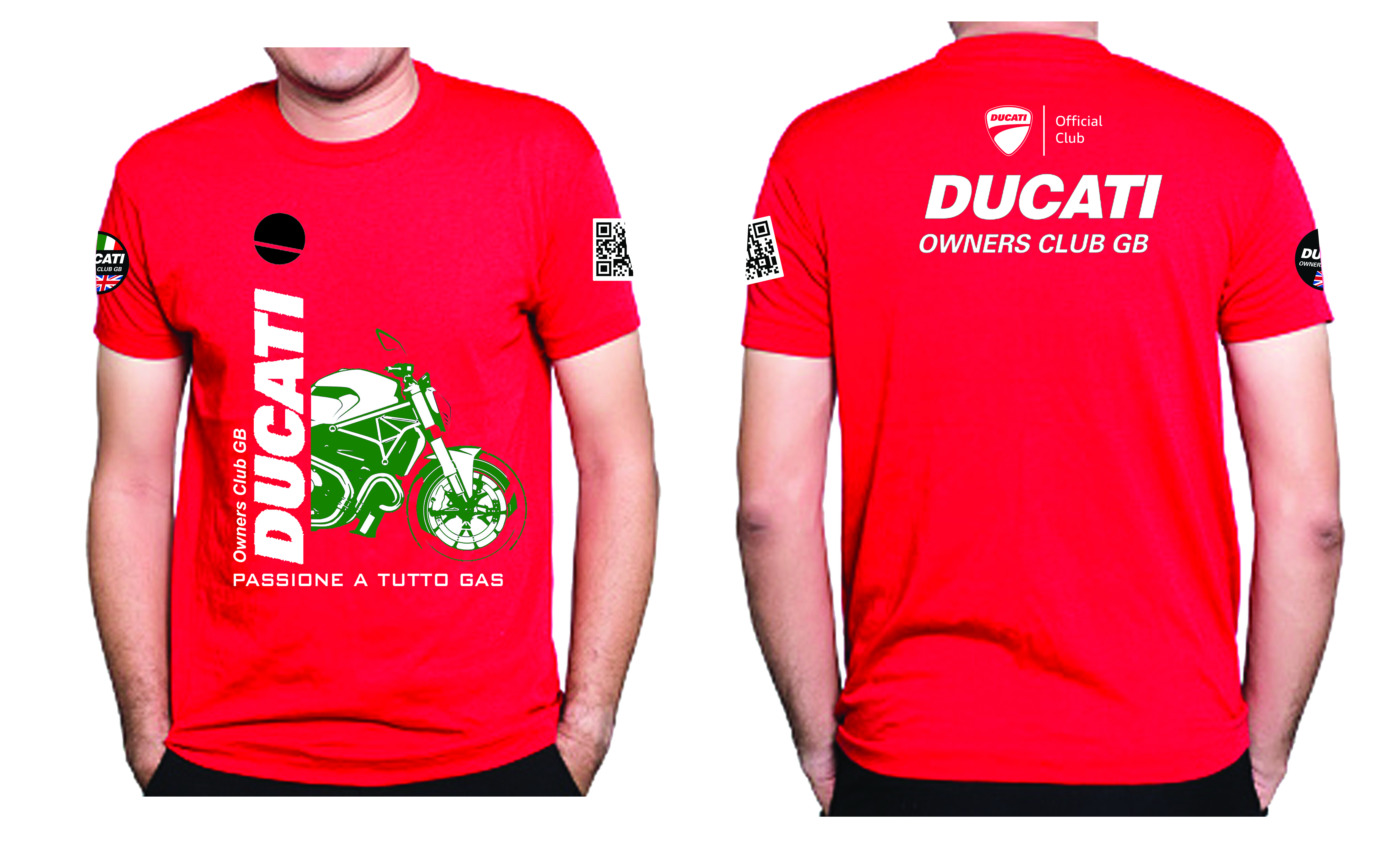 Ducati Bike Red T Shirt design 2023 