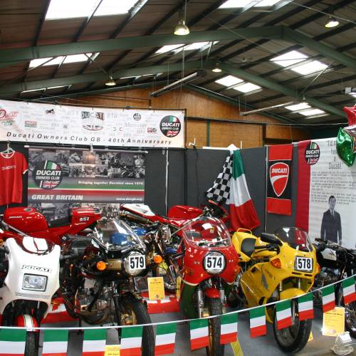 Stafford Classic bike show April 2013