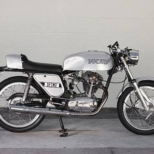 Desmo 350 Silver Shotgun 