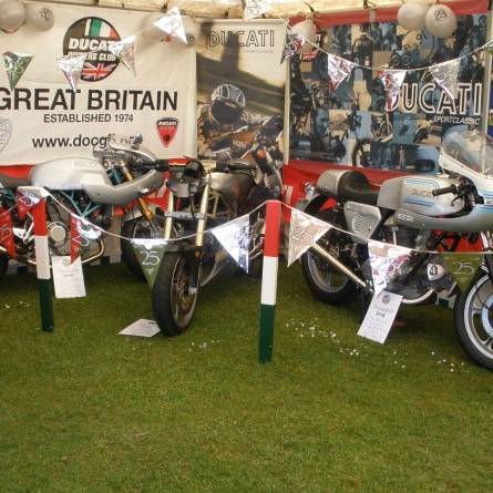 DOC GB stand at the BMF show 2010. 25th anniversary at the BMF show