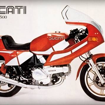 Ducati Pantah 500 Advert