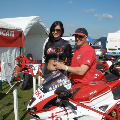 DOC GB stand at the BMF show 2010. Best bike 1098