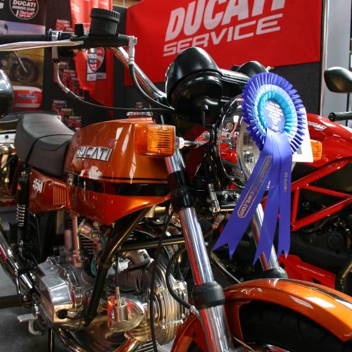 Stafford Classic bike show April 2015