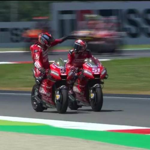 MotoGP Mugello 2019 Danilo Petrucci win. Michele Pirro